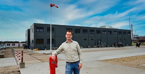 Maarten van der Drift, Projectmanager Facilicom Solutions voor FG-gebouw Huntsman