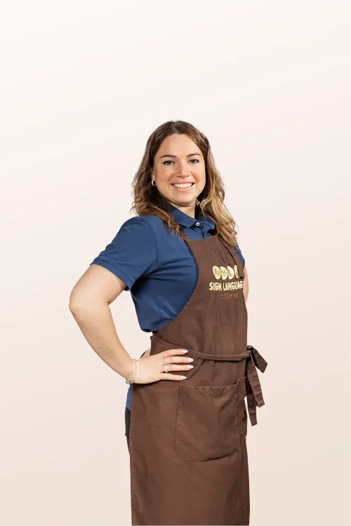 Food&I collega en gebaarista Diana