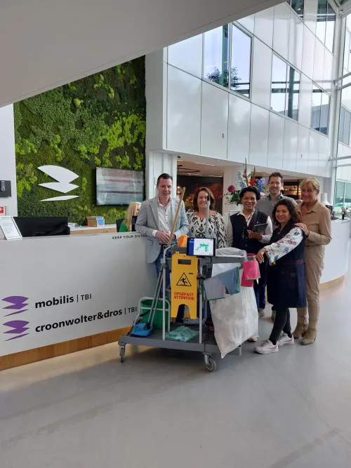 Gom datagedreven schoonmaak