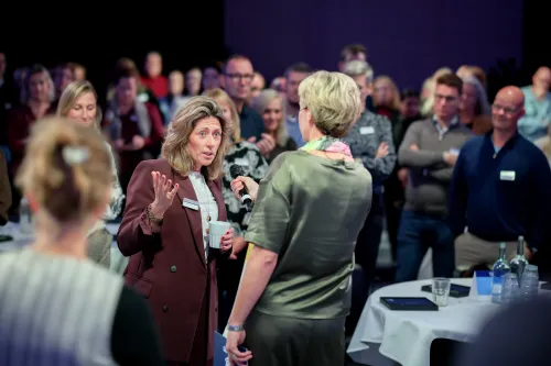 Gom kennisevent 2025 Mieke en Janna