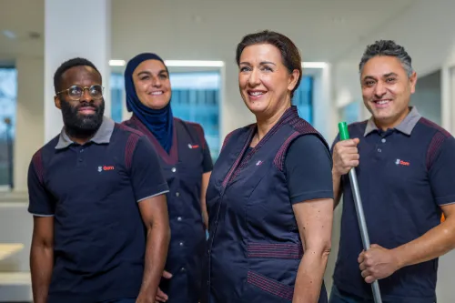 de schoonmakers van Gom schoonmaak