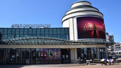 de buitenkant van het AFAS Circustheater in Scheveningen