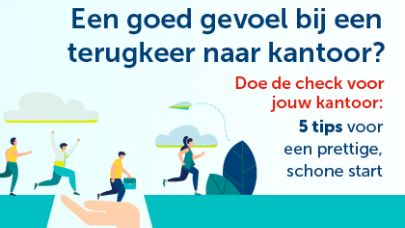 Poppetjes rennen over een hand naar de andere kant