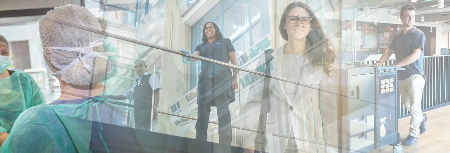 Gom banner nieuws. 4 afbeeldingen