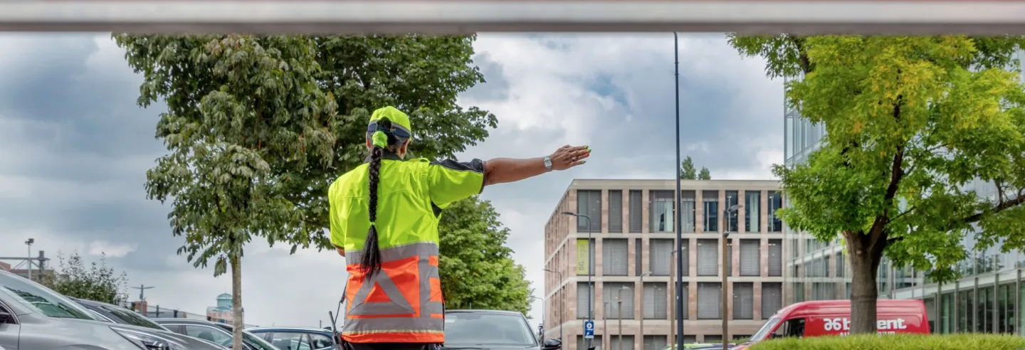 Trigion parkeerbegeleiding