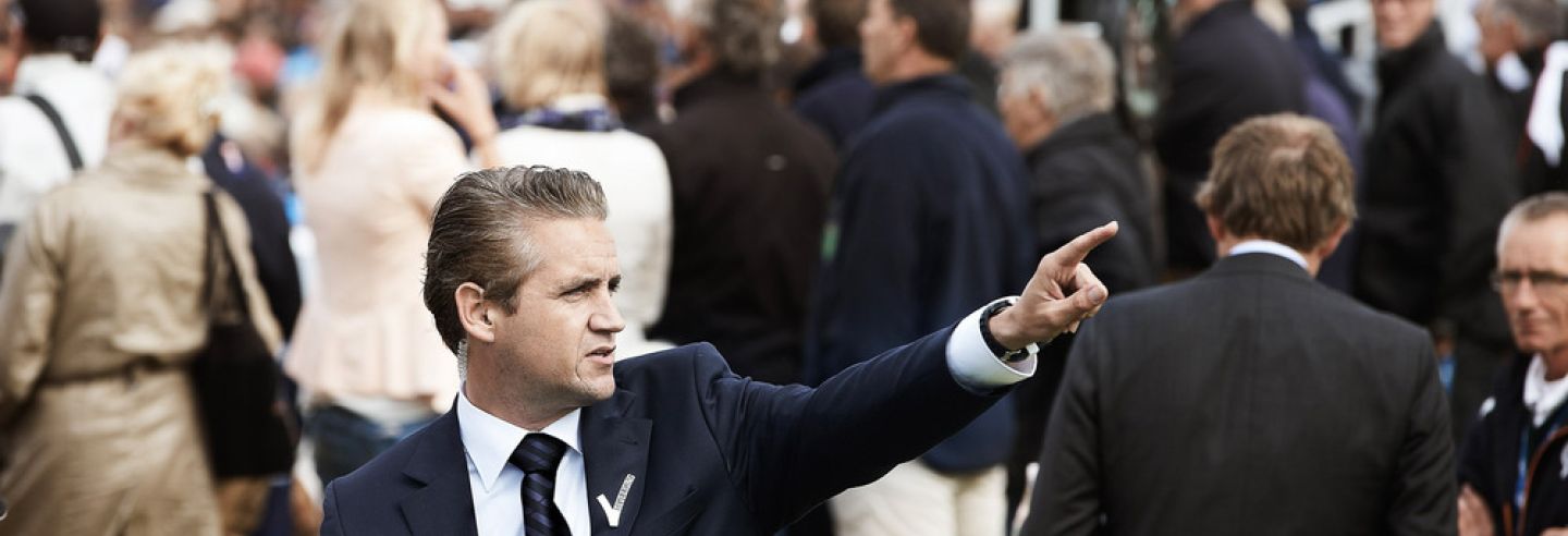 Beveiliger op evenement trigion