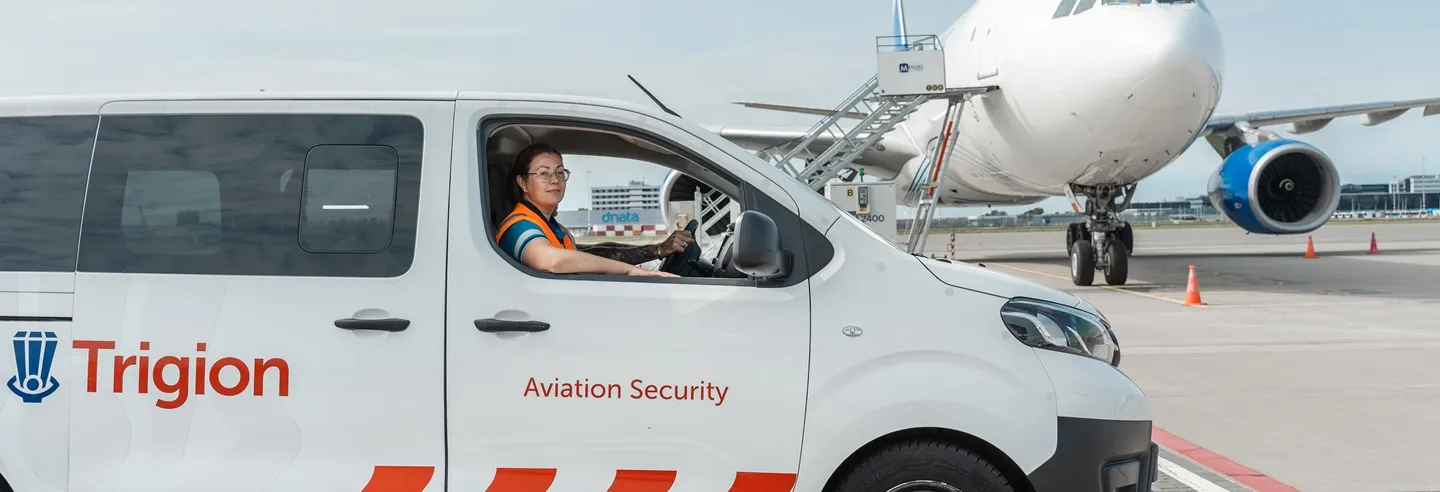 luchthaven beveiliging trigion