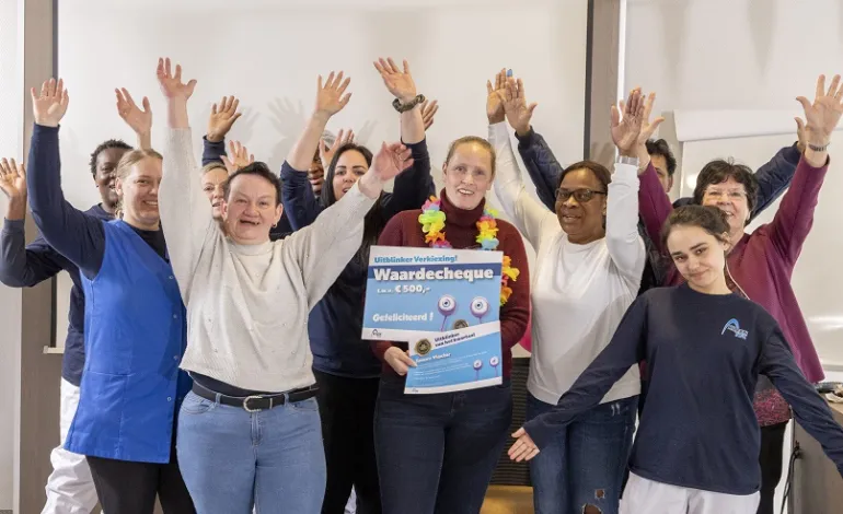 Gom Uitblinker Q12023met haar collega's