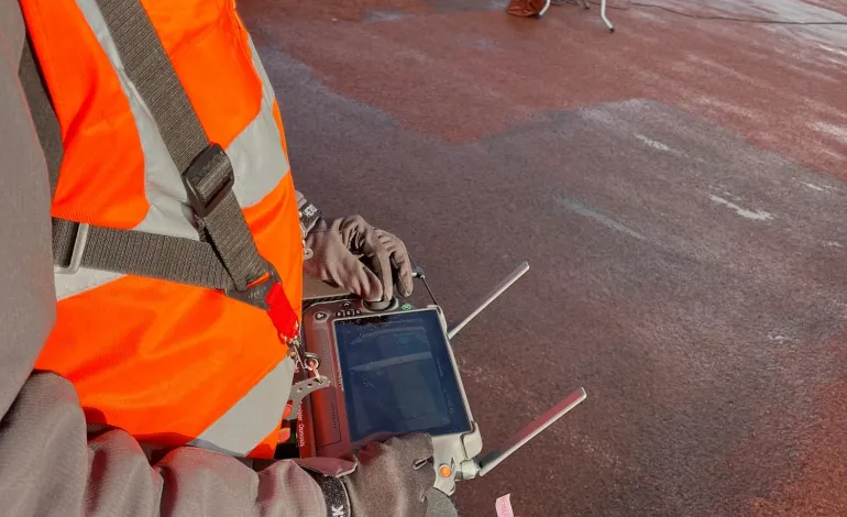 washdrone remote control dichtbij