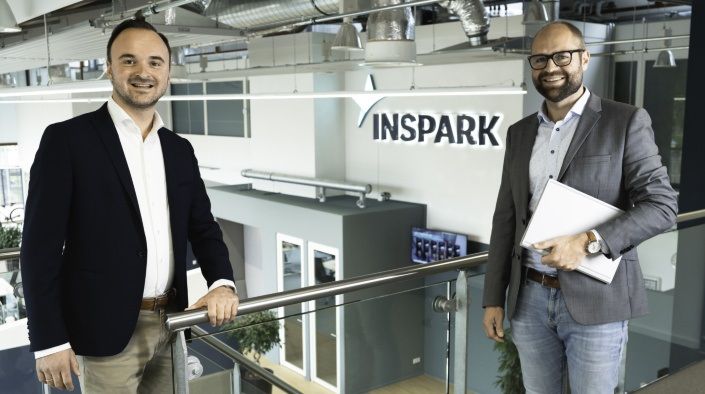 Stijn Merkelbach (Trigion) en Richard Verburg (InSpark)