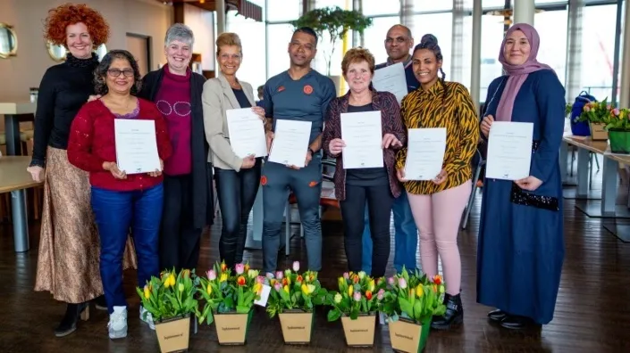 70.000ste diploma basisvakopleiding voor Gom-medewerker