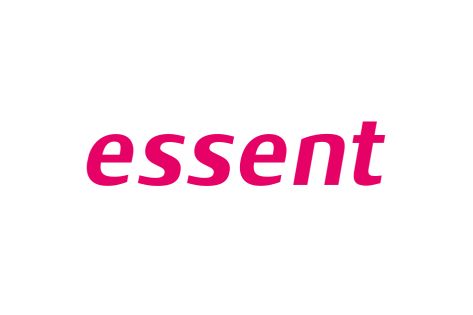 Logo van Essent in letters