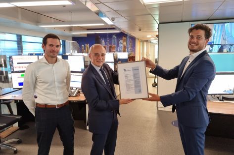 Brand Compliance overhandigt ISO27701 certificaat aan Trigion AlarmServiceCentrale’