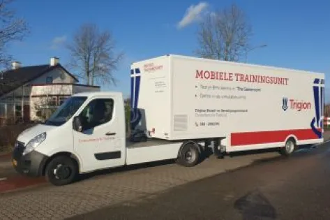 Trainingsunit Safety Opleidingen onderweg naar trainingslocatie