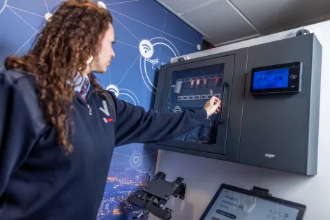 Header 2 alarmaansluiting