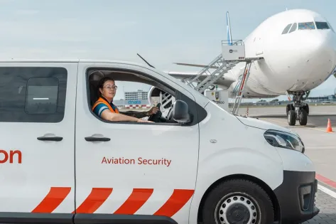 luchthaven beveiliging trigion