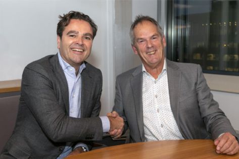 Albert van der Meulen en Jan Degenaar